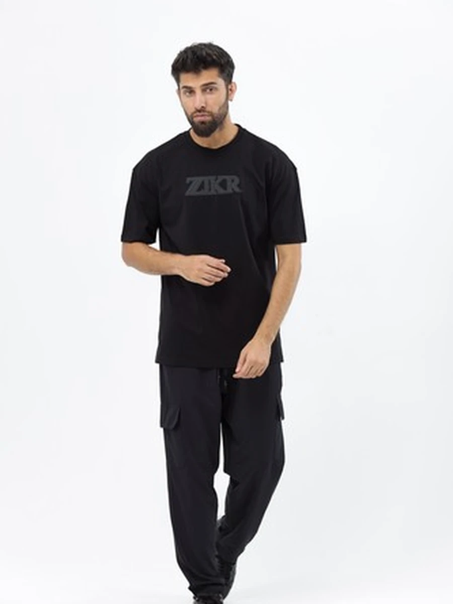 6775 Футболка ZIKR BLACK (54-2XL)