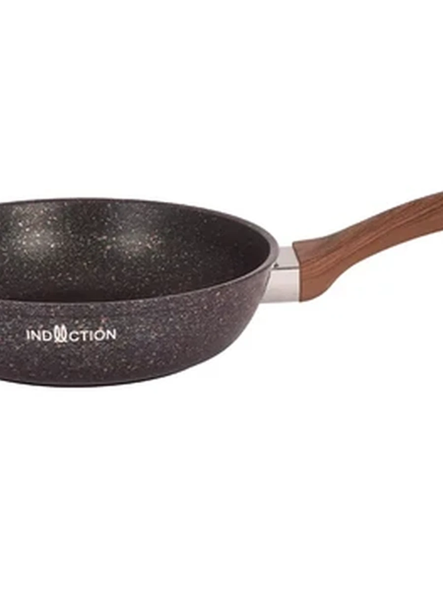 Сковорода Kukmara 24 см с ручкой, АП линия Granit Ultra Induction (Blue)