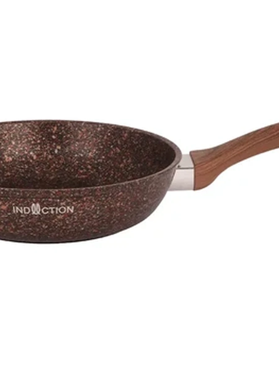 Сковорода Kukmara 26 см с ручкой, АП линия Granit Ultra Induction (Red)