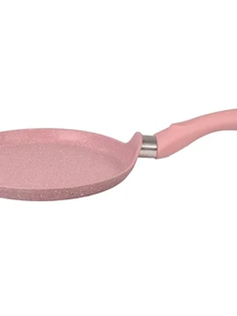 Сковорода Kukmara блинная 220мм с ручкой, АП линия Trendy style (rose)