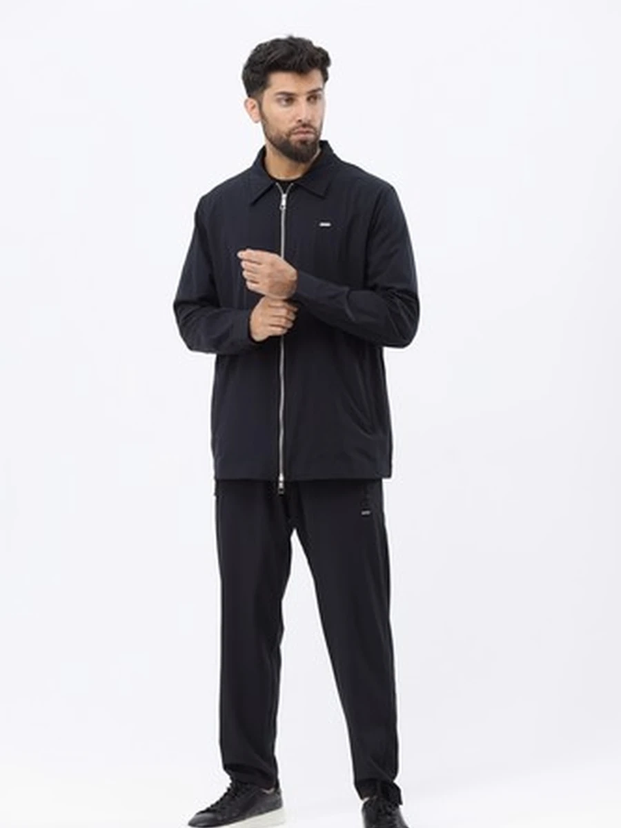 6772 спортивный костюм  Black (52-XL)