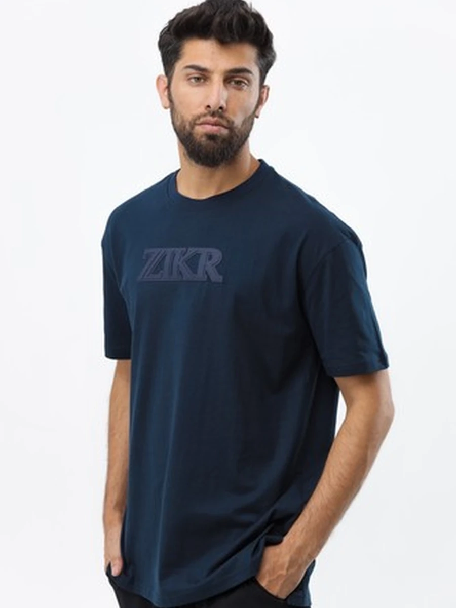6775 Футболка ZIKR NAVY (52-XL)