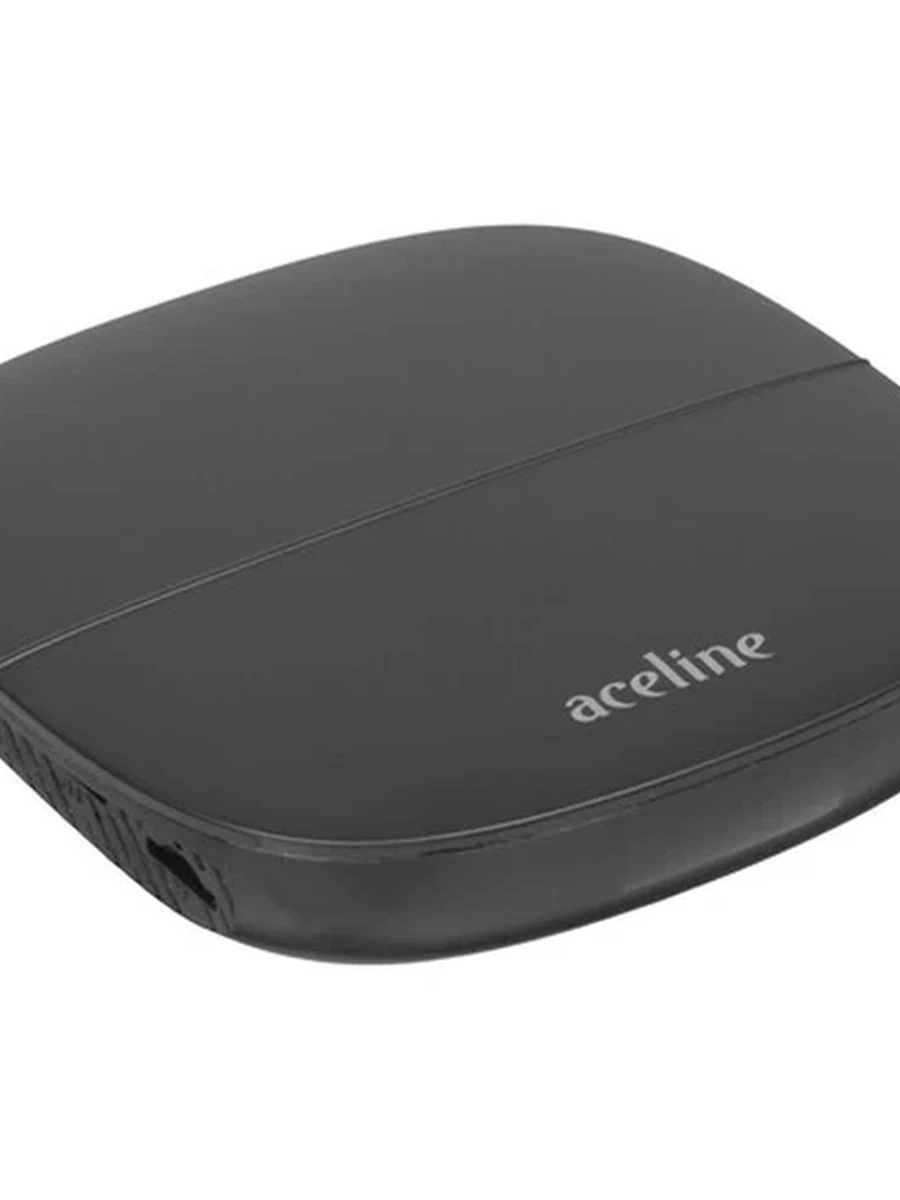 Медиаплеер стационарный Aceline  AG-216  [без HDD, 2160р 4К UHD, Allwinner H313, WIFI, Bluetooth 5.0, Android 10, Ethernet, USB, HDMI, черный]