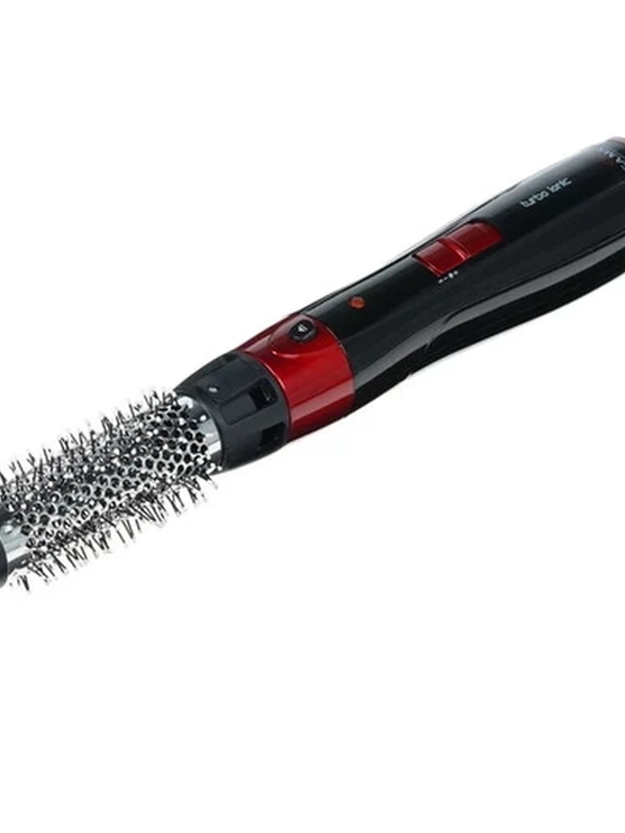 Фен GA.MA Multistyler Turbo Ion CX GH 0102 черный/красный [компактный, 1200 Вт, режимов- 3, скоростей-3, coolshot, турмалиновая ионизация, диффузор]
