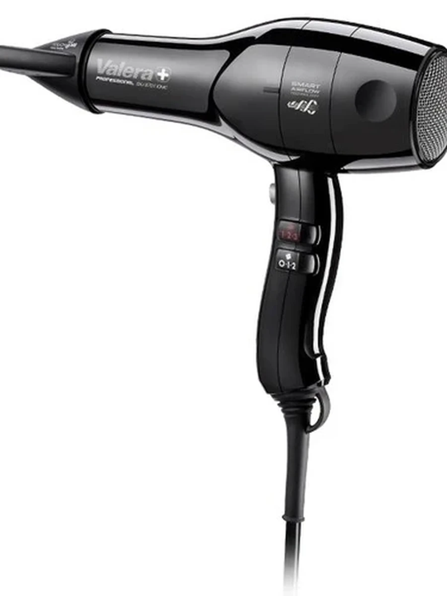 Фен Valera Professional Swiss Silent Jet 8701 черный [полноразмерный, 2200 Вт, генератор ионов]