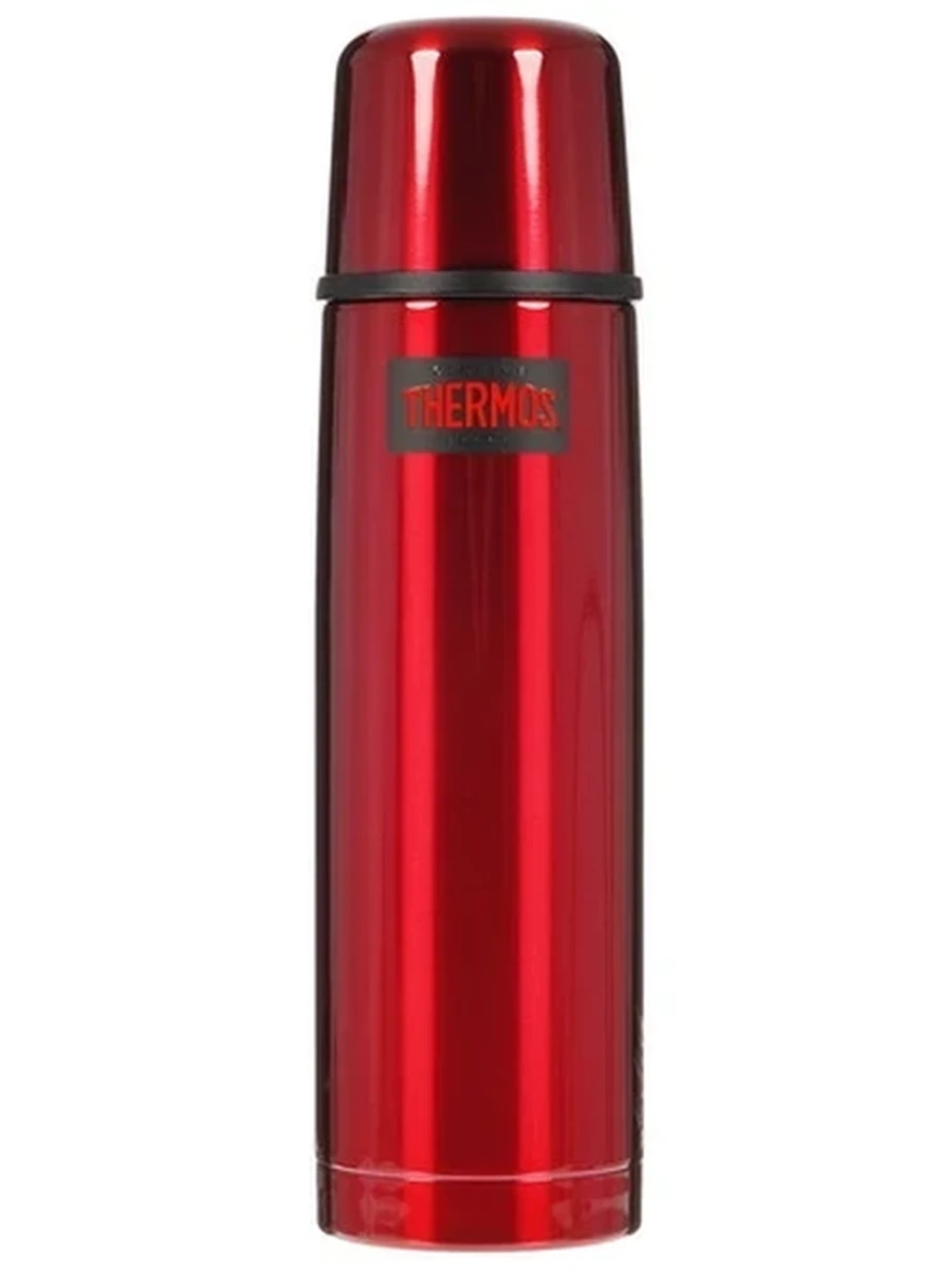 Термос Thermos FBB-750B красный [0,75 л, 18 ч, для напитков, нержавеющая сталь, клапан]