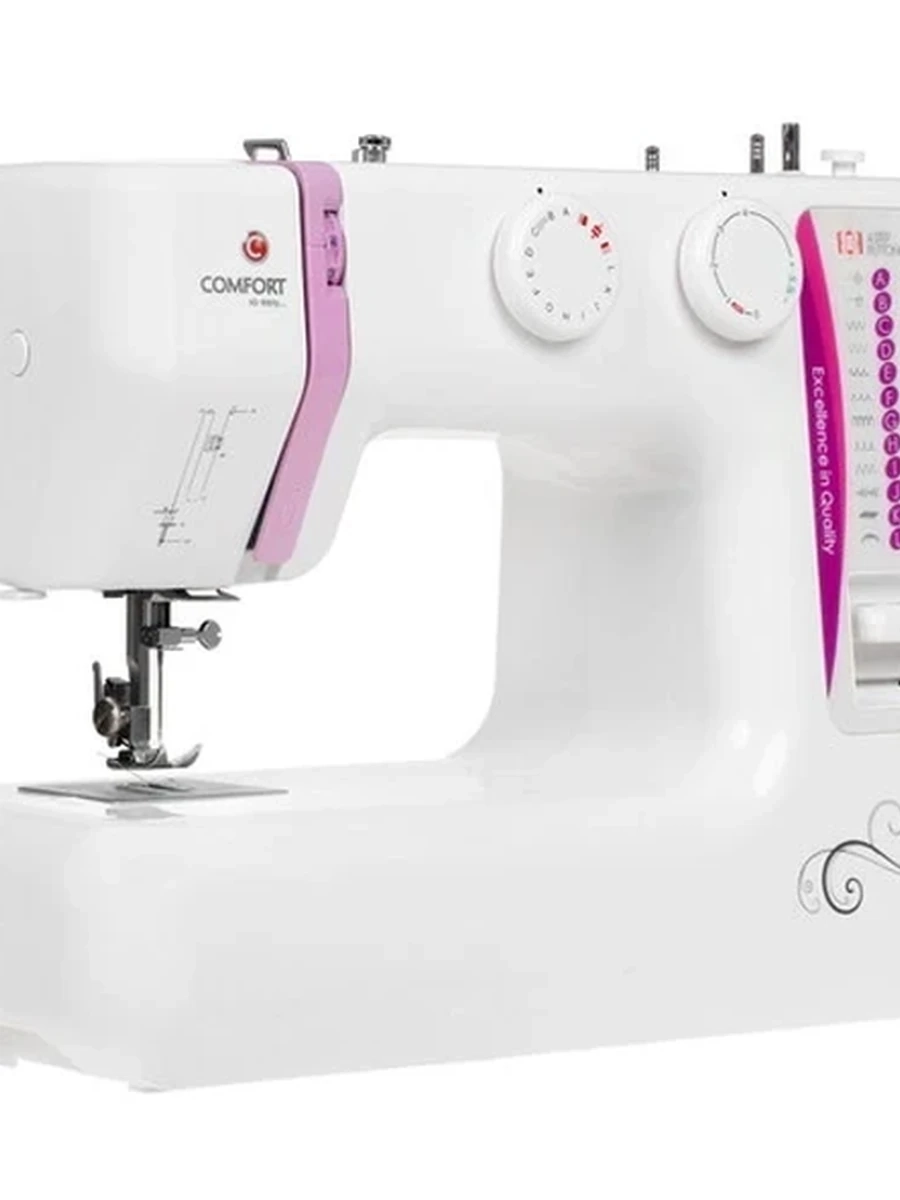 Швейная машина Comfort 24 [электромеханическая, челнок - вертикальный качающийся, швейных операций - 25, петля - полуавтомат]