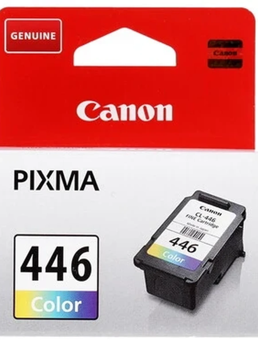 Картридж Canon CL-446 для PIXMA MG2440, MG2540 Color (CMY) (180 стр.),(Ориг.)