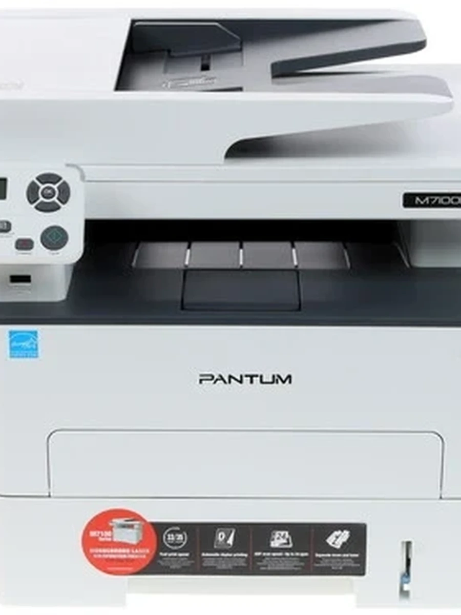 МФУ Pantum M7100DN [Принтер/ Сканер/ Копир:  A4  1200x600dpi  33ppm  525MHz  256Mb  Duplex  ADF  LAN  USB2.0]