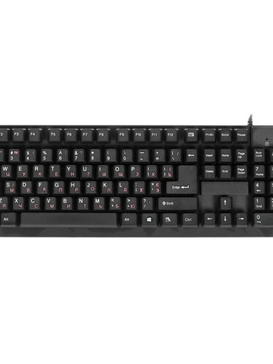 Клавиатура проводная Sven Standard 301 Black USB