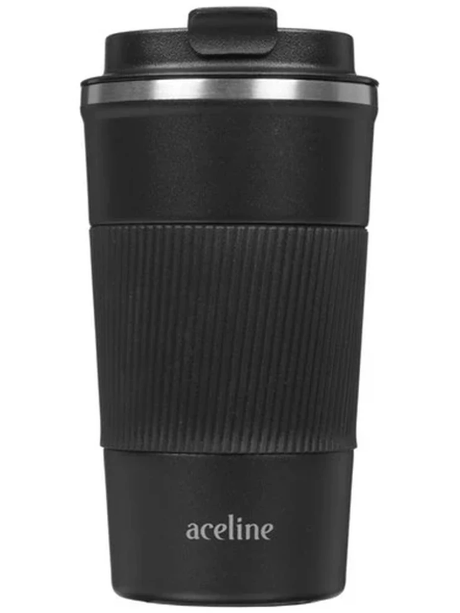 Термокружка Aceline A3TM480 [0,48 л, материал металл, черный]
