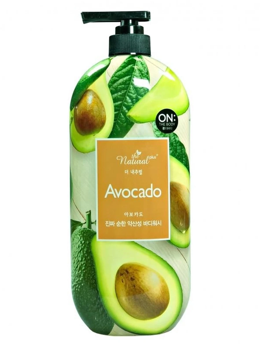 Гель для душа The Natural Plus Avocado Body Wash On:The Body
