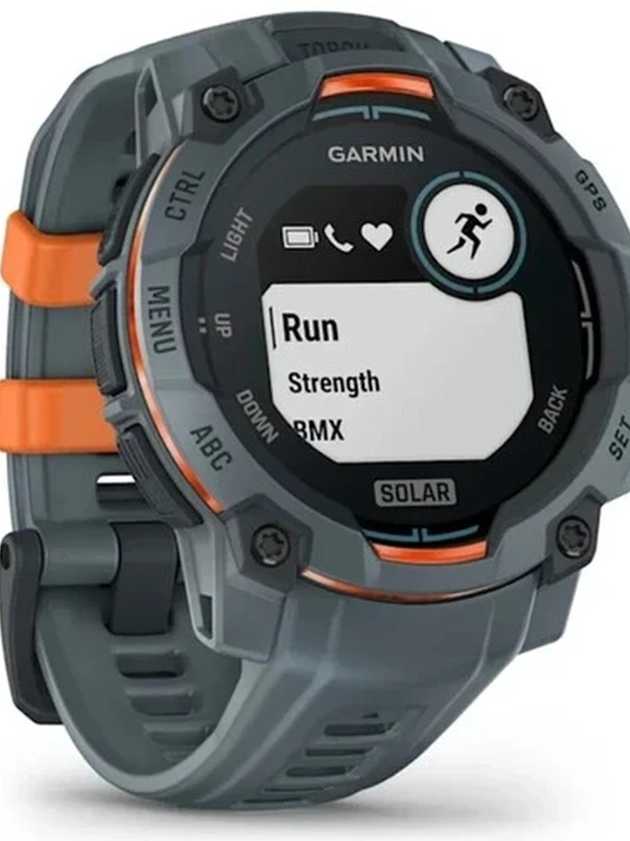 Смарт часы Garmin Instinct 3 Solar 45mm Grey