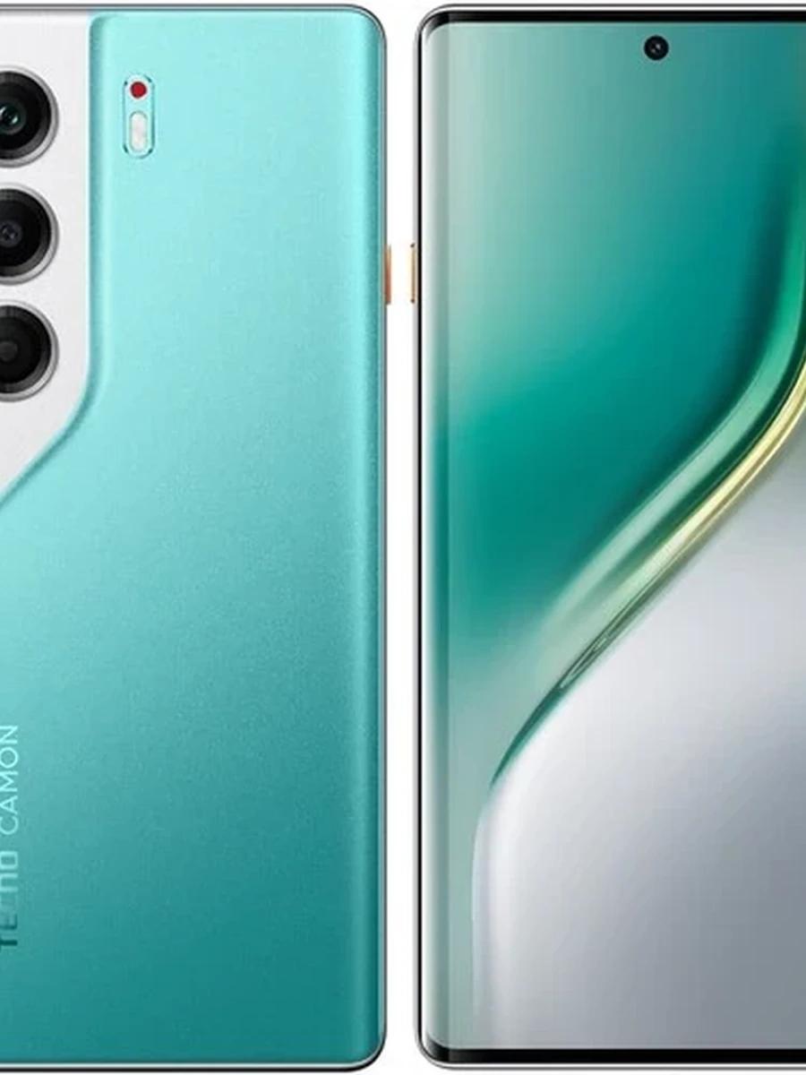 Смартфон Tecno Camon 40 Pro 5G 12/256Gb [6,78"/5G/NFC/Cam50Mpx+8Mpx/5200mAh/Emerald Lake Green]