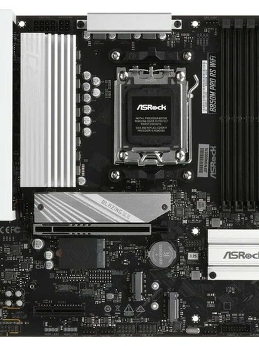 Плата ASRock AM5 B850 B850M Pro RS WiFi