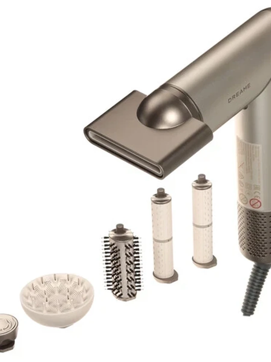 Фен Dreame High-Speed Hair Dryer Dazzle [Полноразмерный,1400 Вт, ионизация, диффузор]