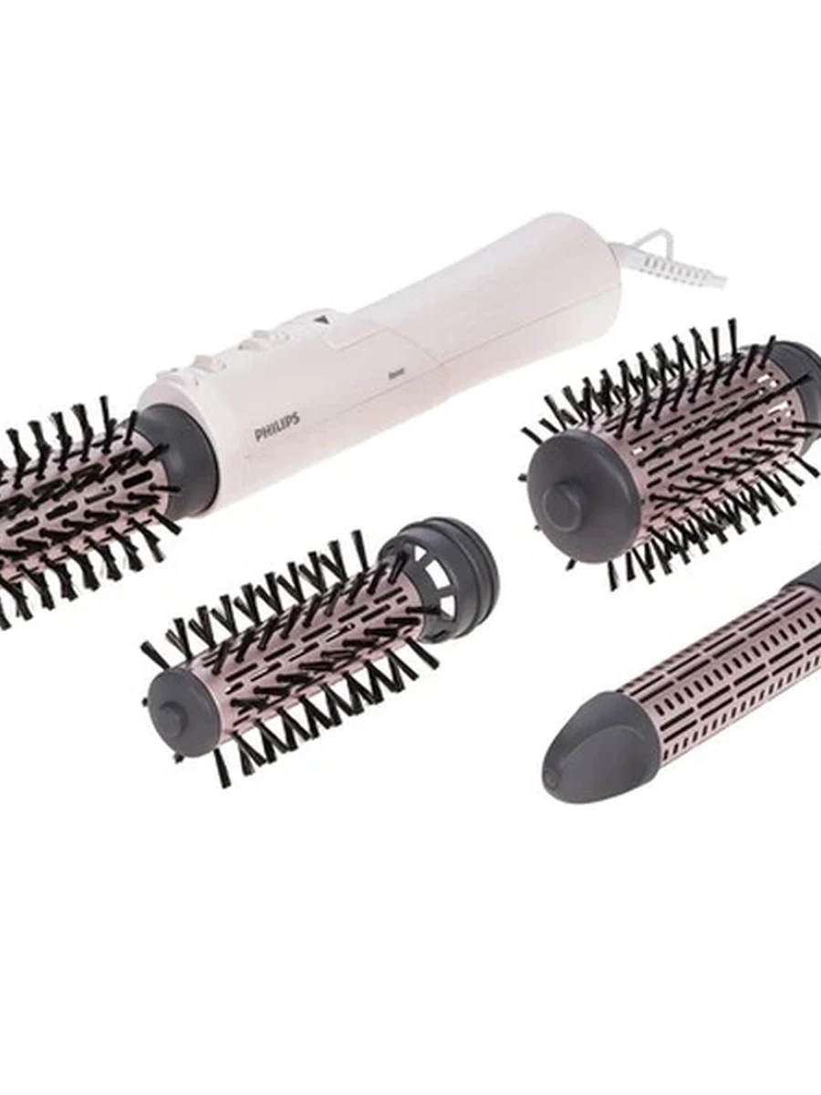 Фен-щетка Philips BHA735/00 розовый  [1000 Вт, насадок-4 шт]