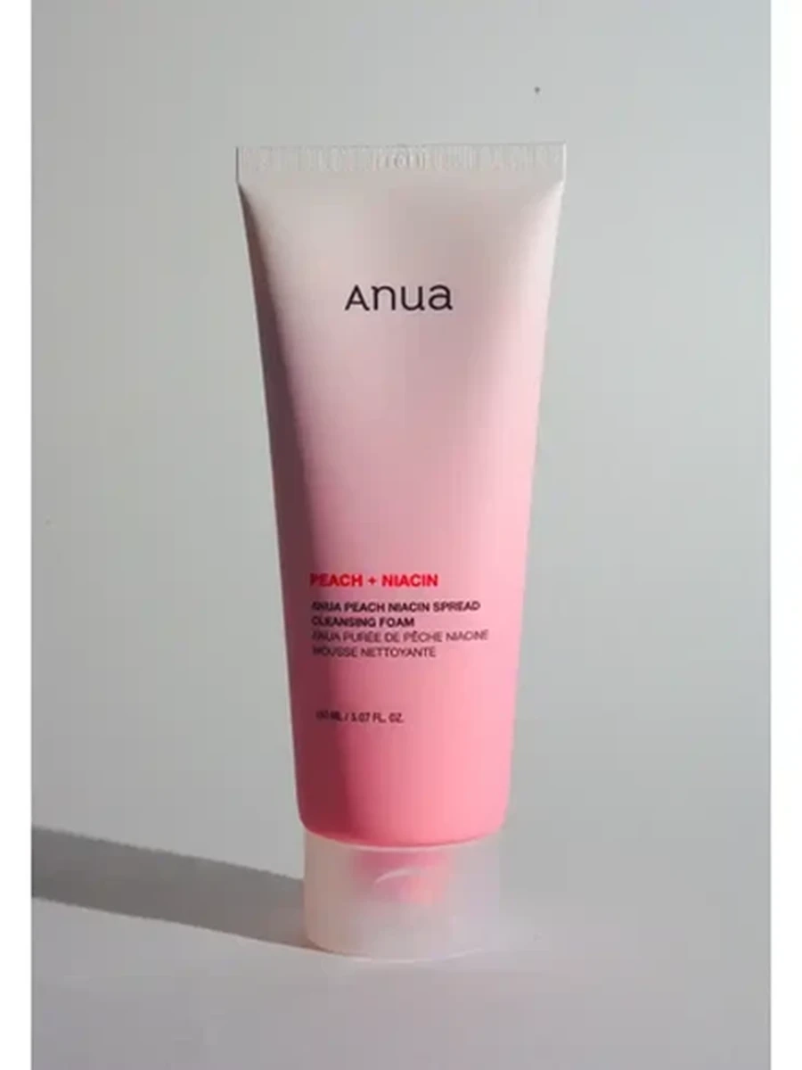 Anua peach niacin cleansing foam