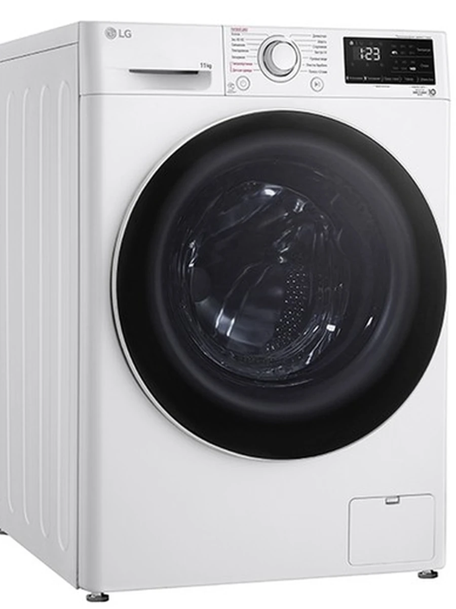 Стиральная машина LG F4V3ES6W 11кг White Black