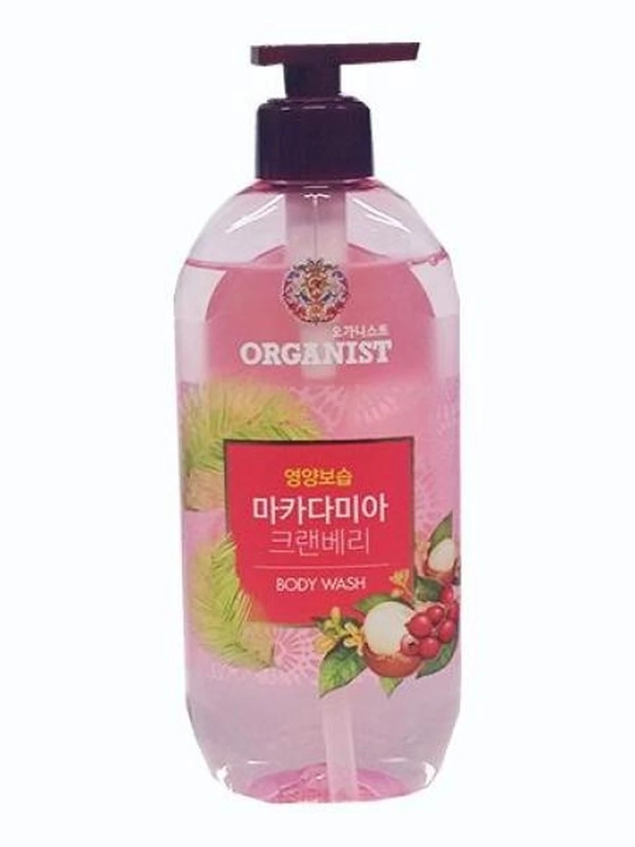 Гель для душа On the Body Organist Macadamia Cranberry 500 мл