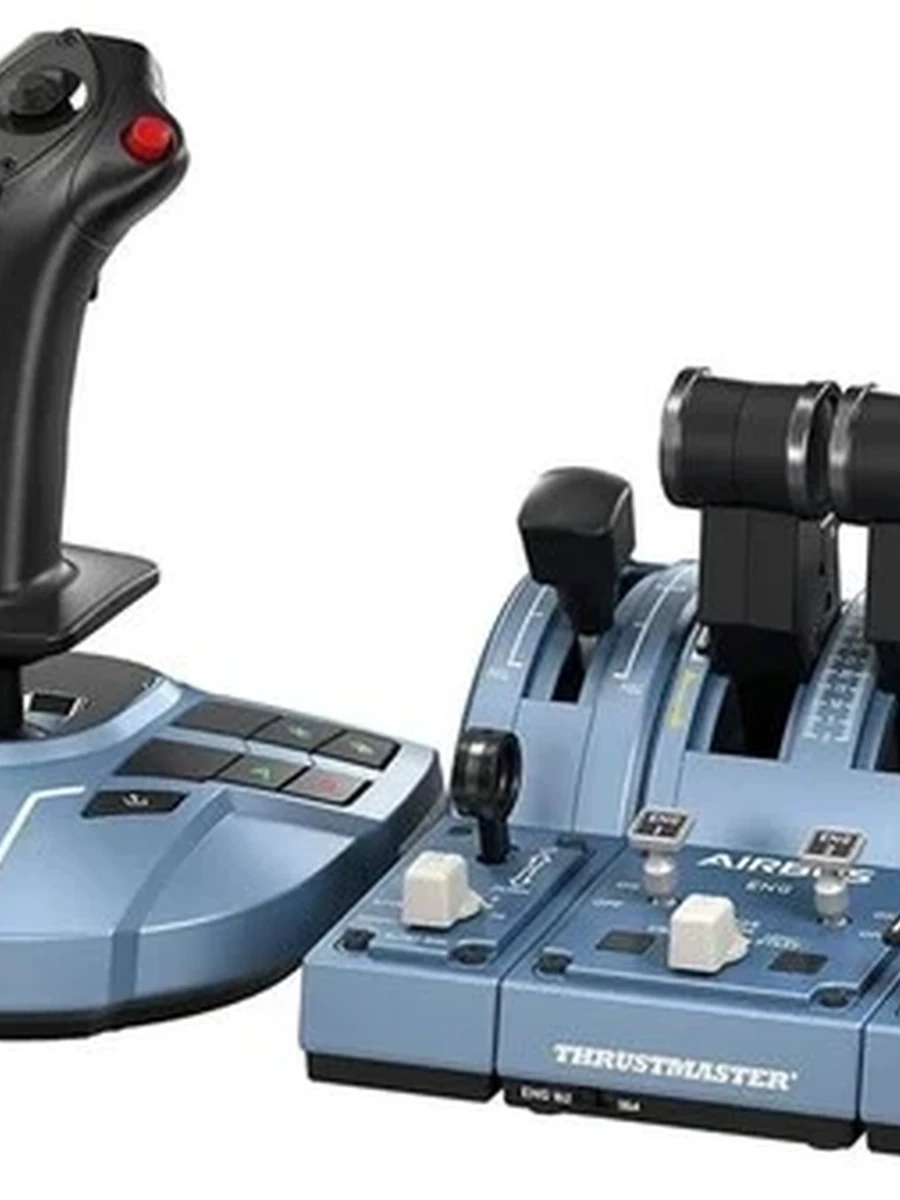 Набор Thrustmaster TCA Captain Pack X Airbus Edition [Джойстик + рычаг управления, для PC и Xbox]