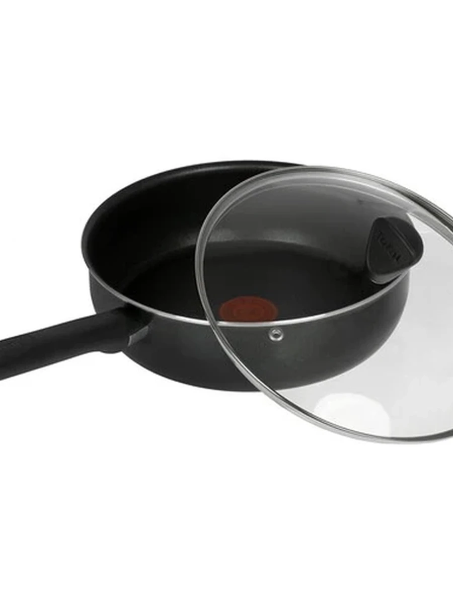Сотейник Tefal 4215224 Just [диаметр: 24 см, штампованный алюминий, антипригарное покрытие, крышка]