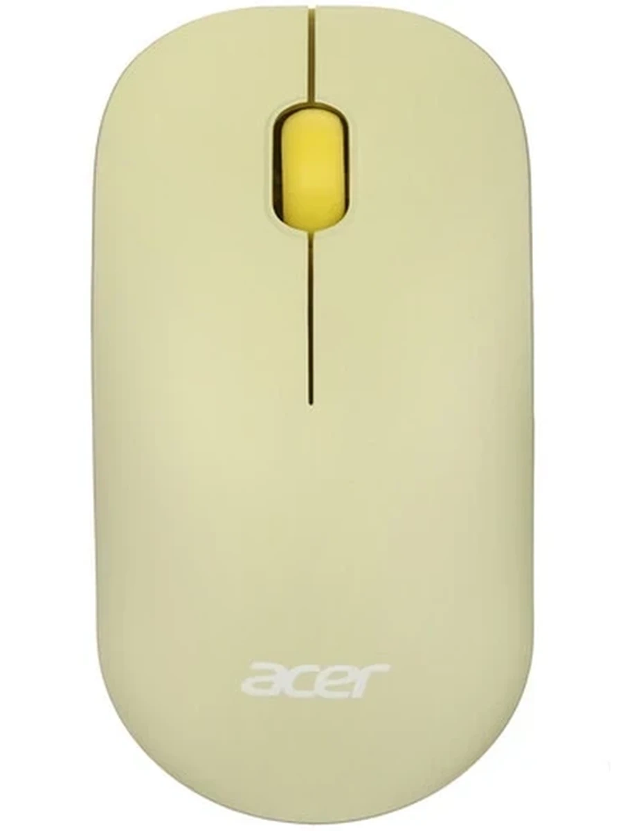 Мышь беспроводная Acer OMR205 зеленый [1200 dpi, кнопки - 3]