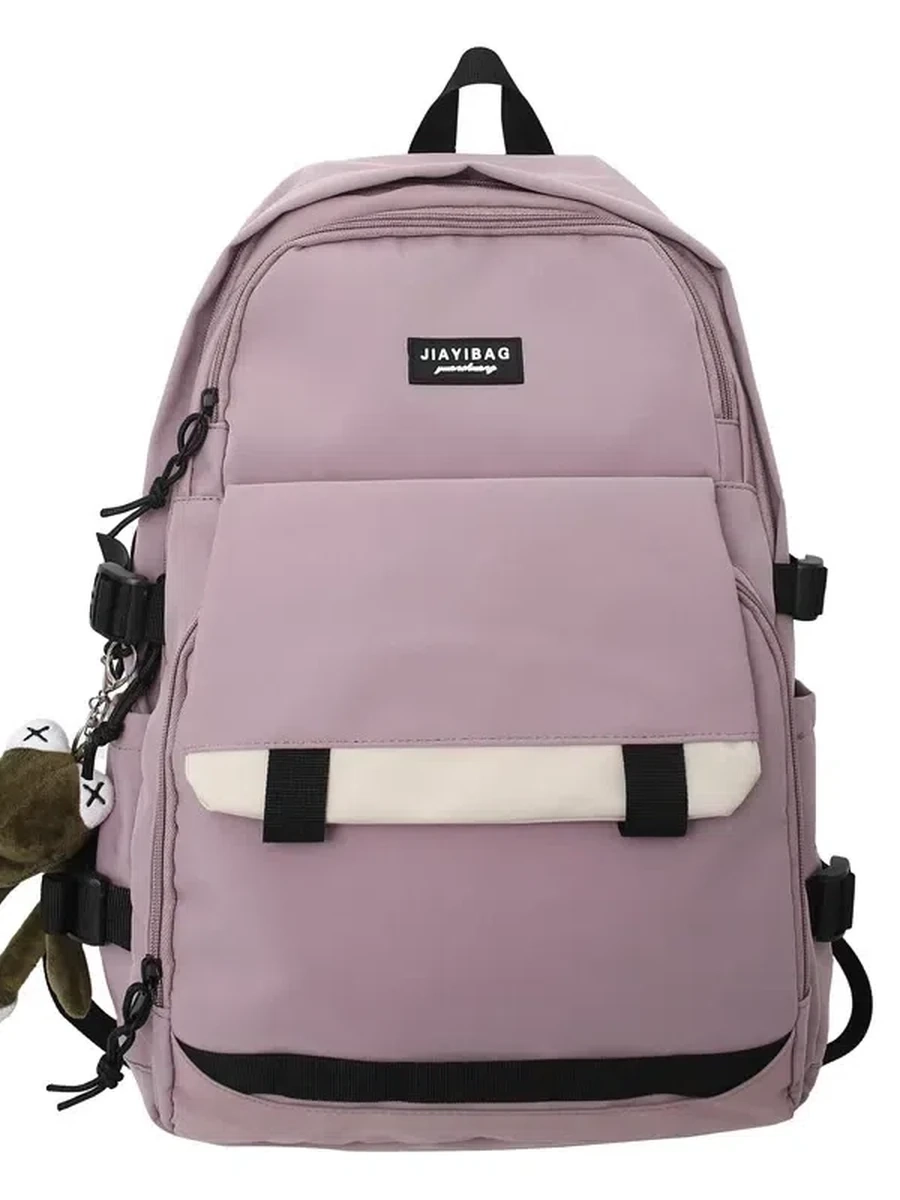 Вместительный женский рюкзак с принтом букв, повседневная школьная сумка, уличный дорожный Водонепроницаемый ранец на молнии для студентов