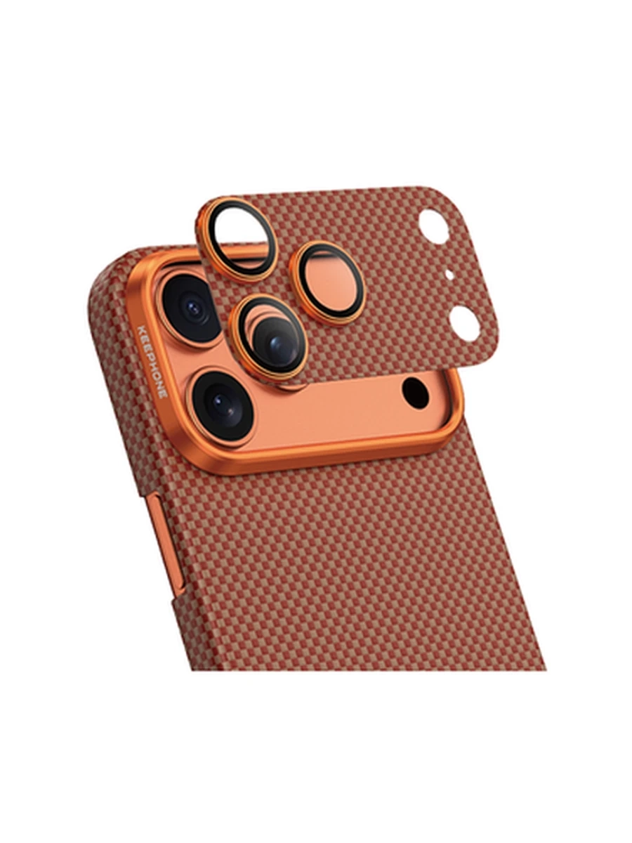 Защитное стекло на Камеру KEEPHONE KP-SPL021 KEVLAR LENS iP 17 Pro (Solar)