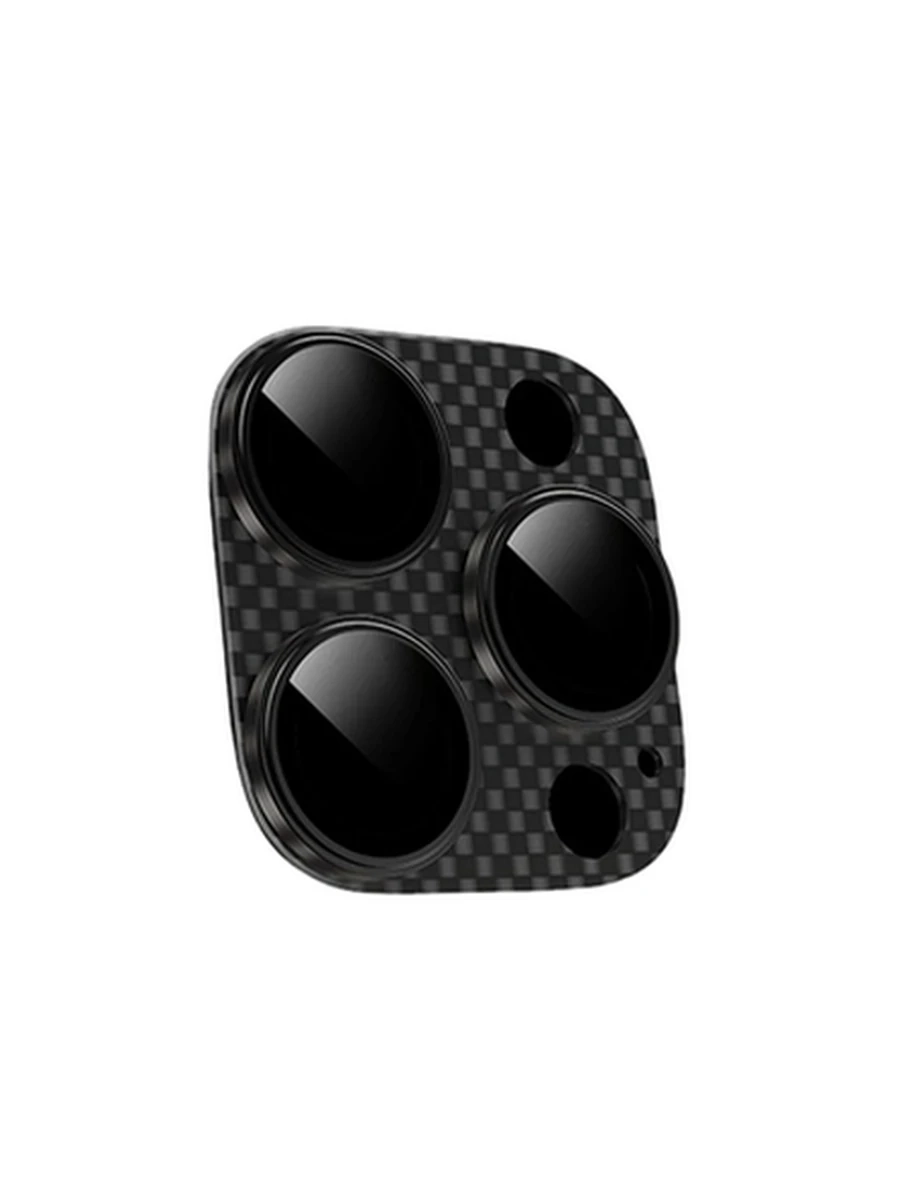 Защитное стекло на Камеру KEEPHONE KP-SPL021 KEVLAR LENS iP 16 Pro/iP 16 Pro Max/iP 15 (Jet Black)
