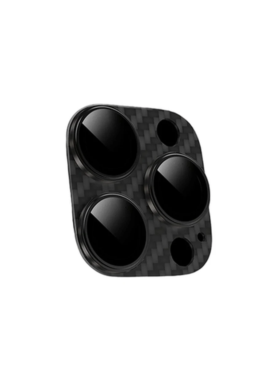 Защитное стекло на Камеру KEEPHONE KP-SPL021 KEVLAR LENS iP 16 Pro/iP 16 Pro Max/iP 15 (Till Black)