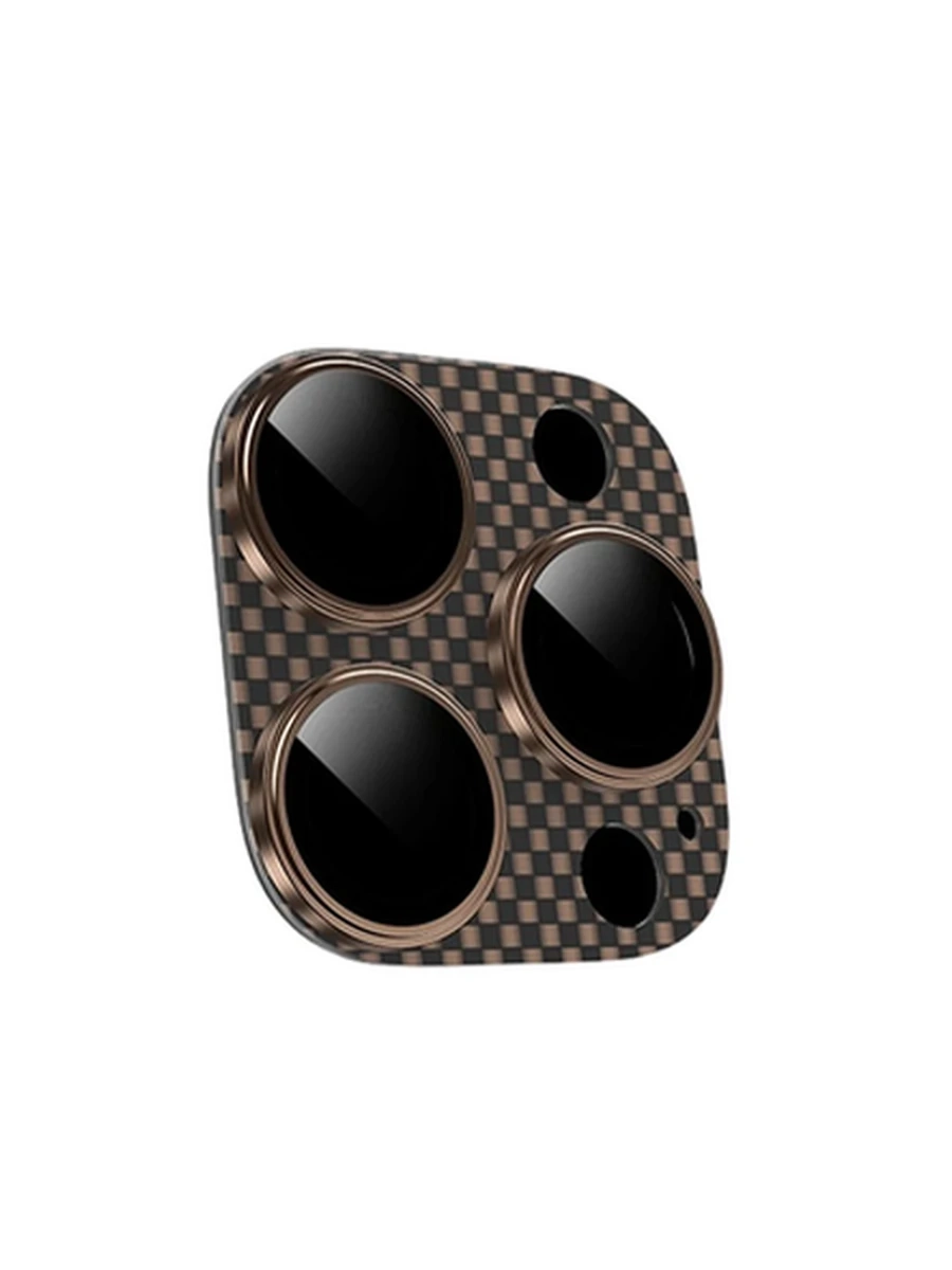 Защитное стекло на Камеру KEEPHONE KP-SPL021 KEVLAR LENS iP 16 Pro/iP 16 Pro Max/iP 15 (Desert Blac)
