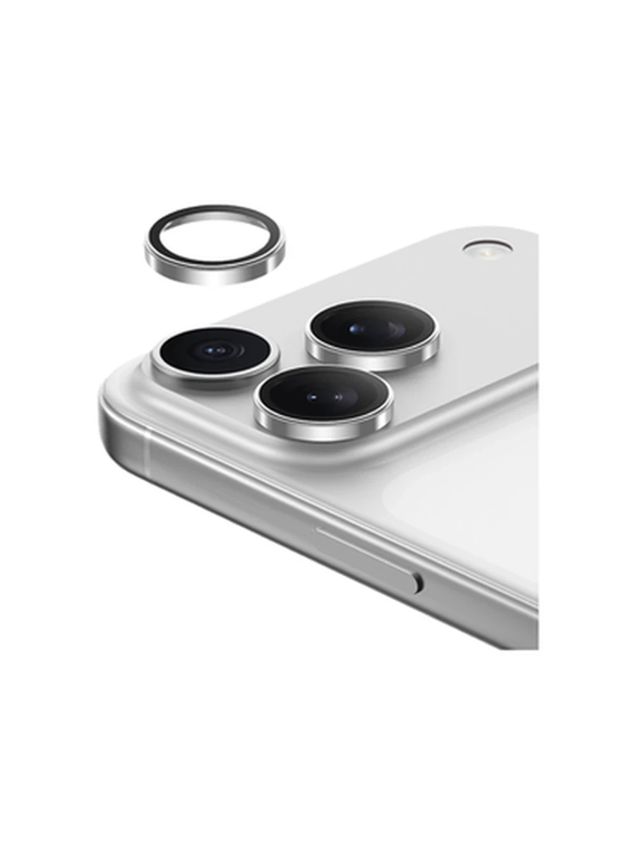 Защитное стекло на Камеру KEEPHONE KP-SPL 012 SAPPHIRE PVD Iphone 17Pri/17Pro Max (Silver)