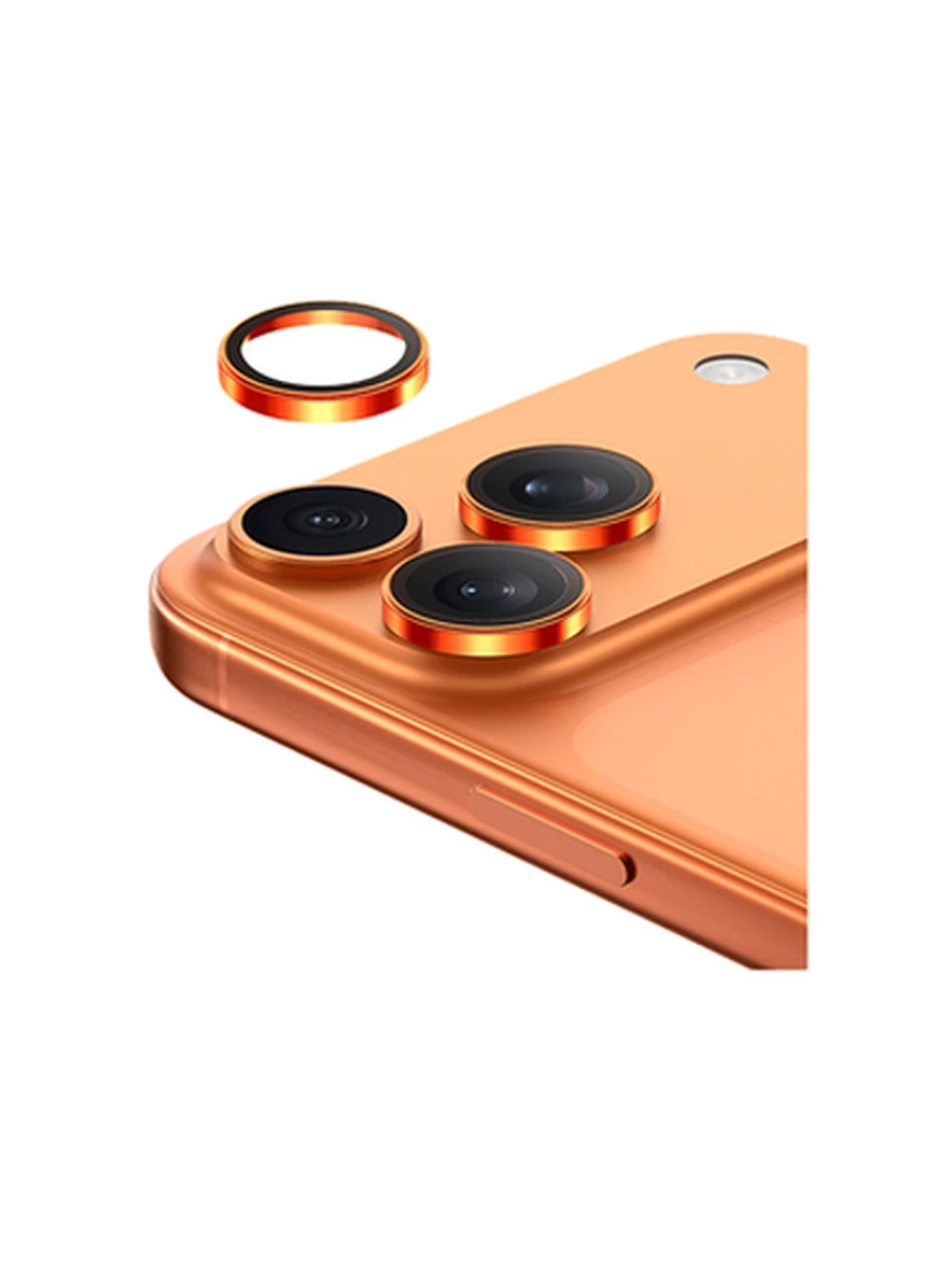 Защитное стекло на Камеру KEEPHONE KP-SPL 012 SAPPHIRE PVD Iphone 17Pri/17Pro Max (Cosmic Orange)