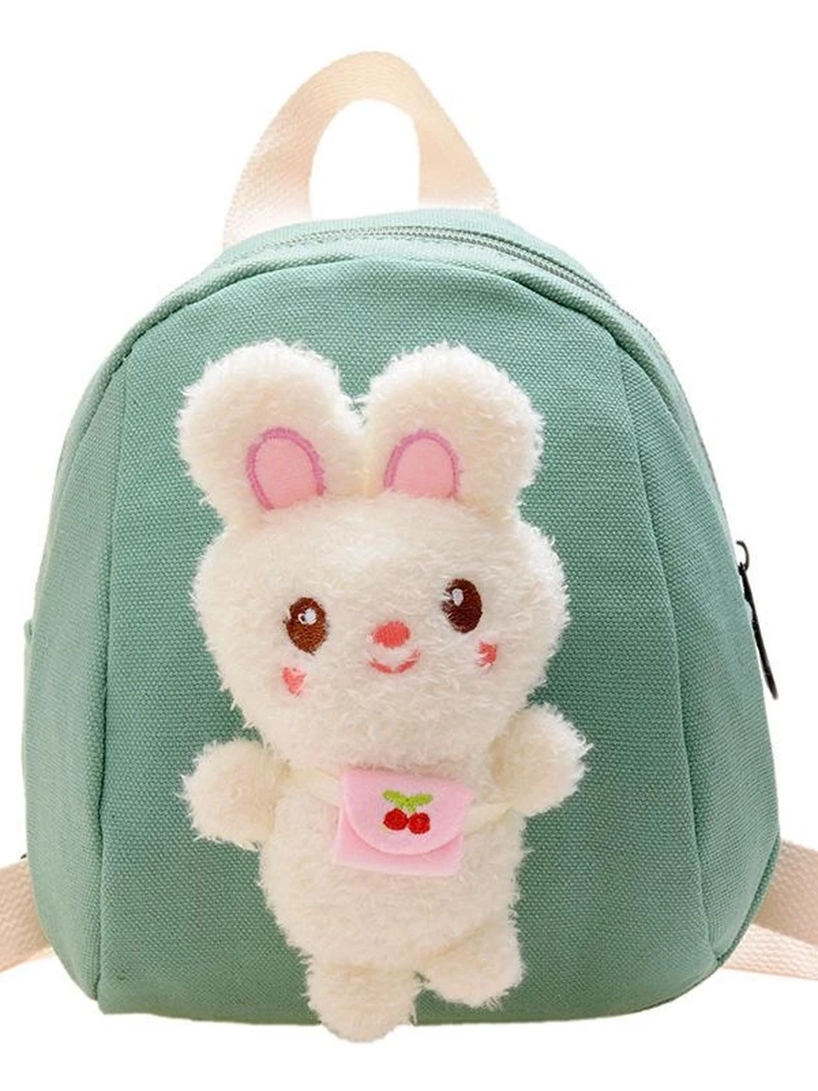 Нейлоновые детские школьные рюкзаки для детского сада, детские школьные сумки для учебников с животными, кроликами, детские школьные сумки для маленьких