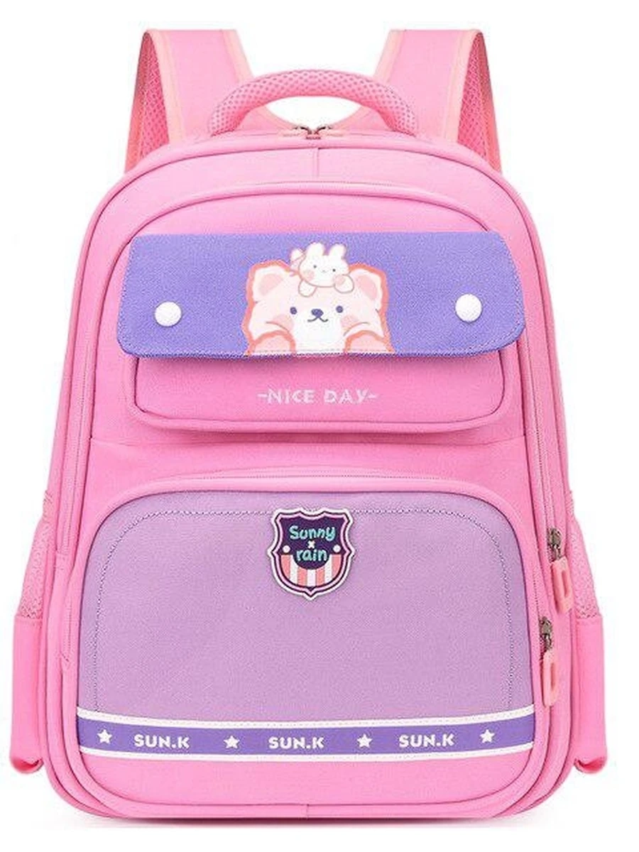 Рюкзак для учеников начальной школы, школьные ранцы для мальчиков и девочек, легкие водонепроницаемые и прочные