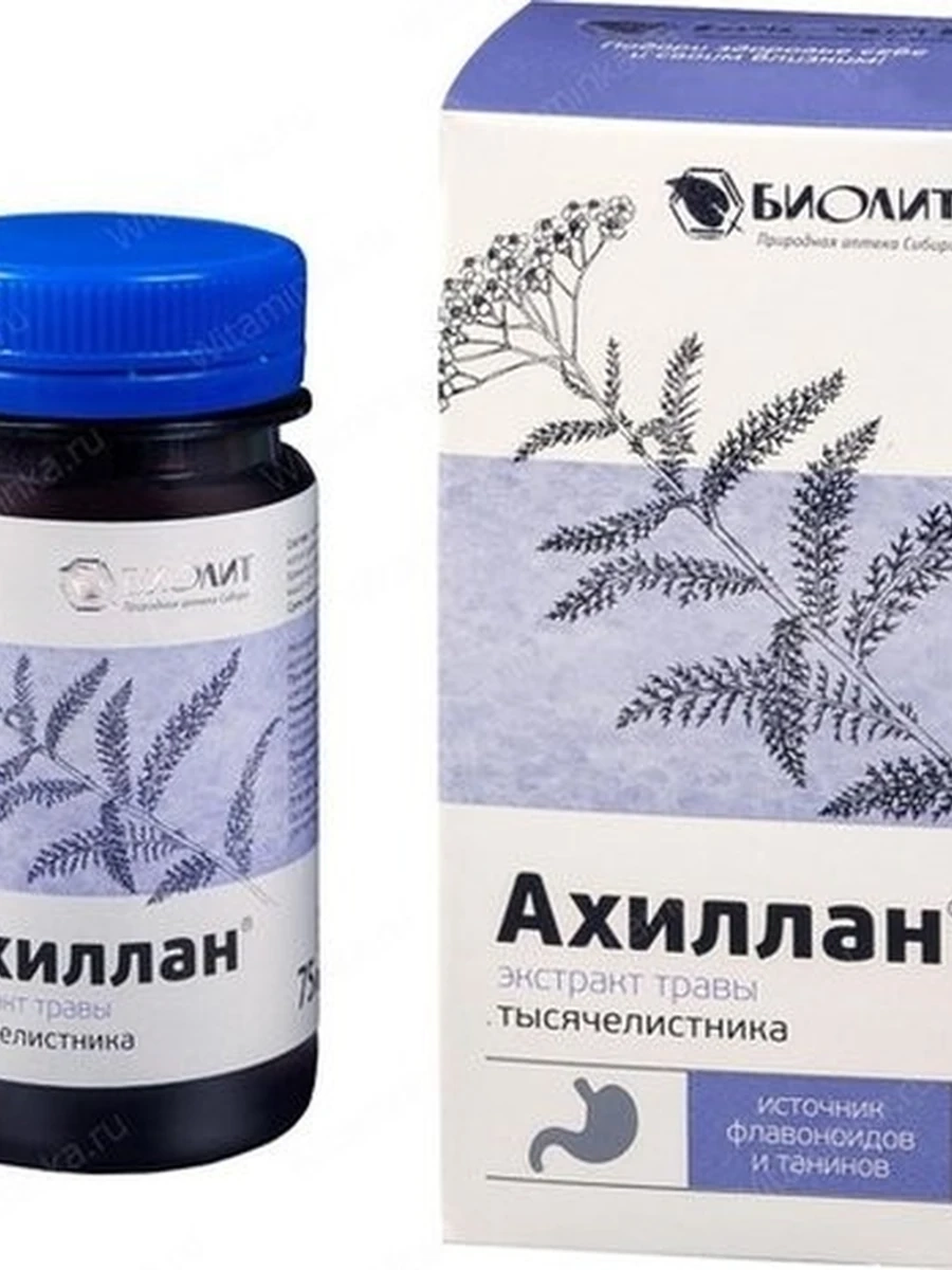 Ахиллан экстракт тысячелистника 75мл
