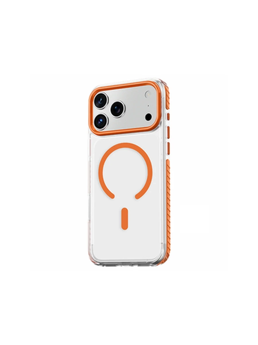 Чехлы KEEPHONE KP-MC0220 SHOCKSTAR MagSafe Iphone 17Pro (Cosmic Orange)