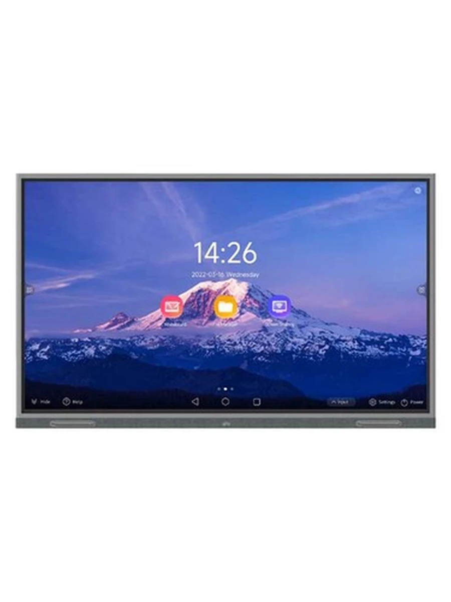 Interactive Flat Panel UNIVIEW MW3575-U-CE 75'' 3840x2160,Android 13, 8GB/128GB,20касаний