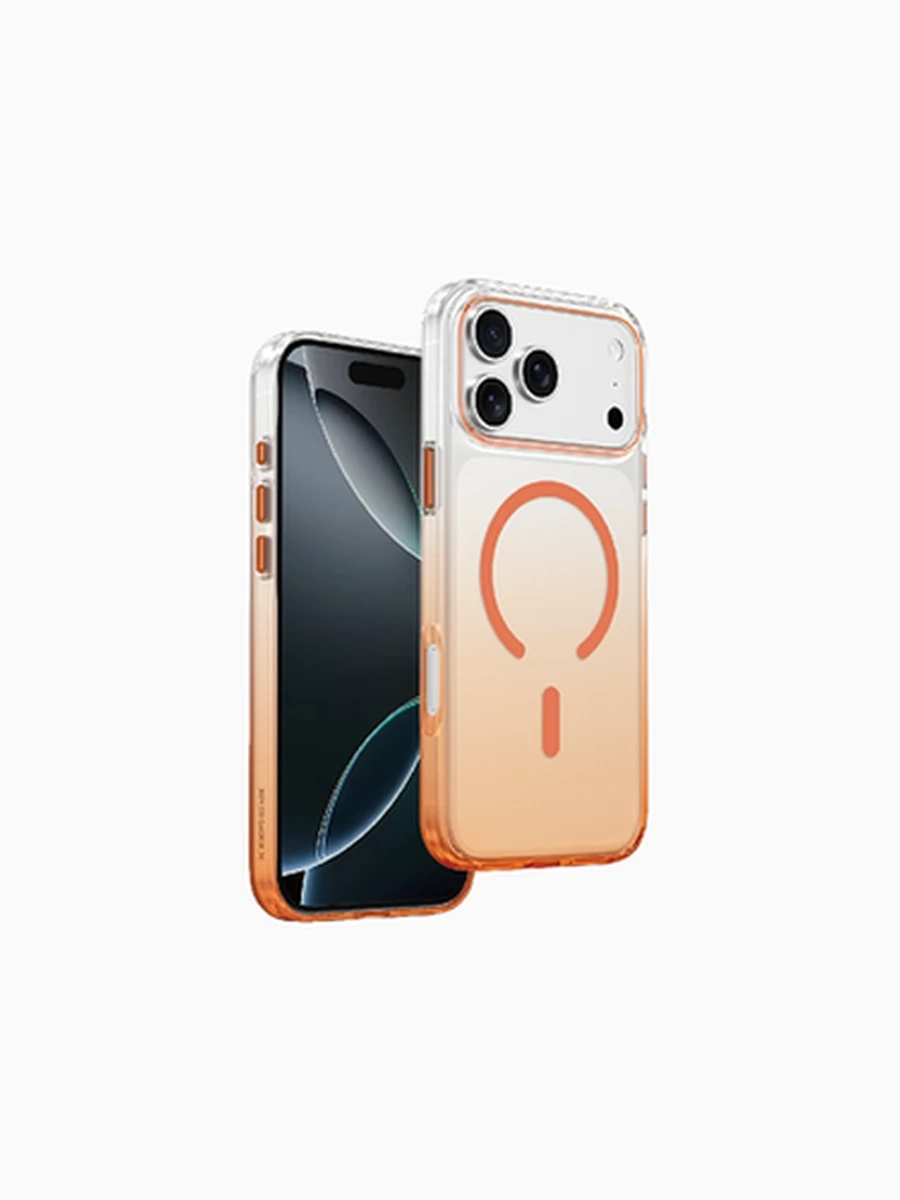 Чехлы KEEPHONE KP MC0133 AURORA PRO MagSafe Iphone 17Pro Max (COSMIC ORANGE)