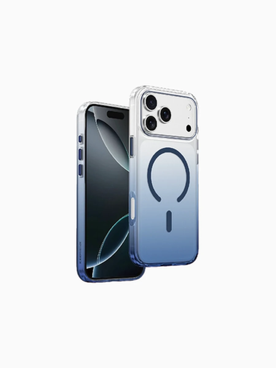 Чехлы KEEPHONE KP MC0133 AURORA PRO MagSafe Iphone 17Pro (DEEP BLUE)