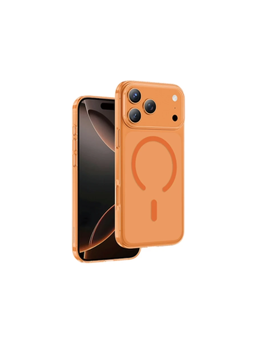 Чехлы KEEPHONE KP MC0123 X-CRYSTAL MAGSNAP MagSafe Iphone 17Pro Max (COSMIC ORANGE)