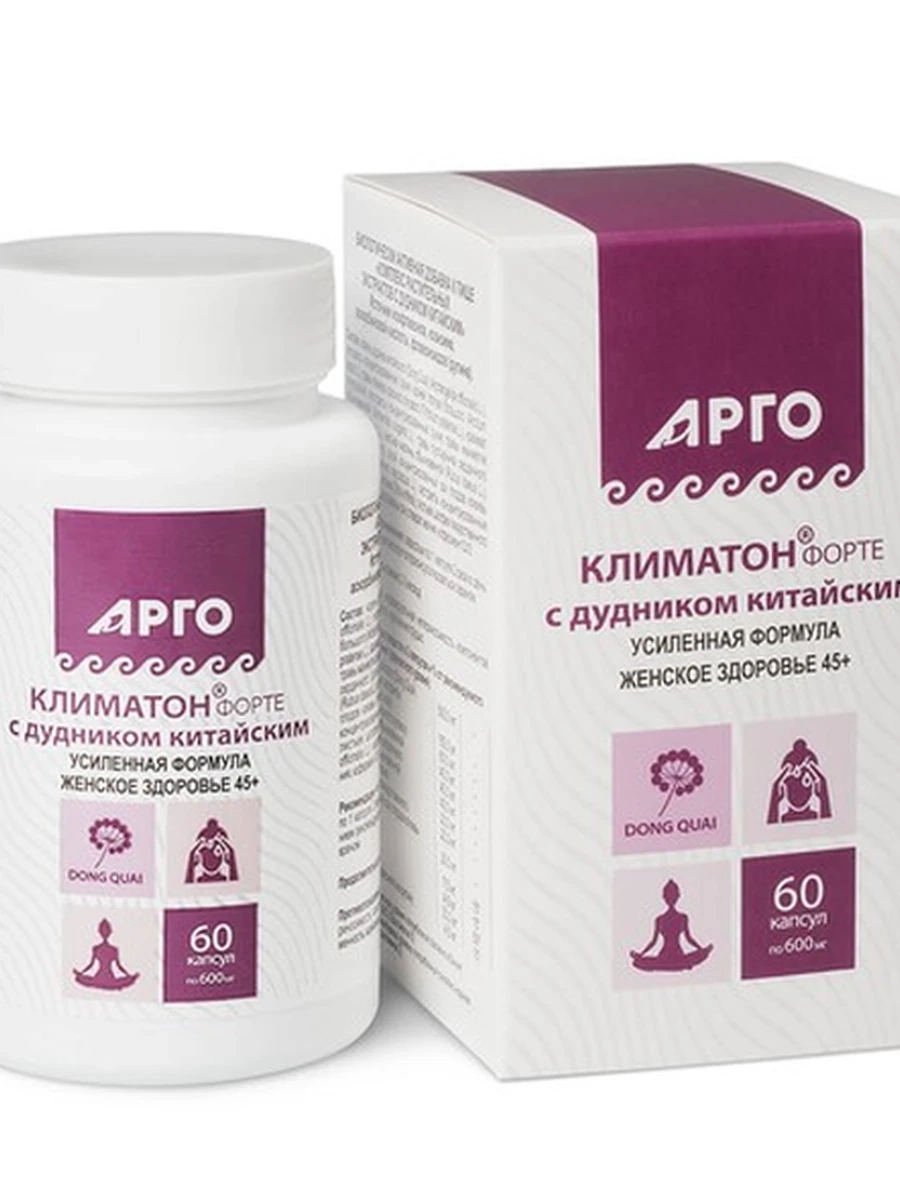 Климатон форте с дудником китайским 60 капсул
