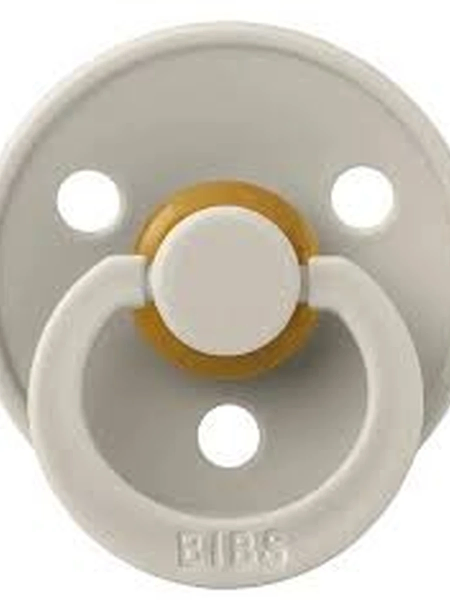 200333 Пустышка латексная BIBS Colour - Mushroom, 6+ мес