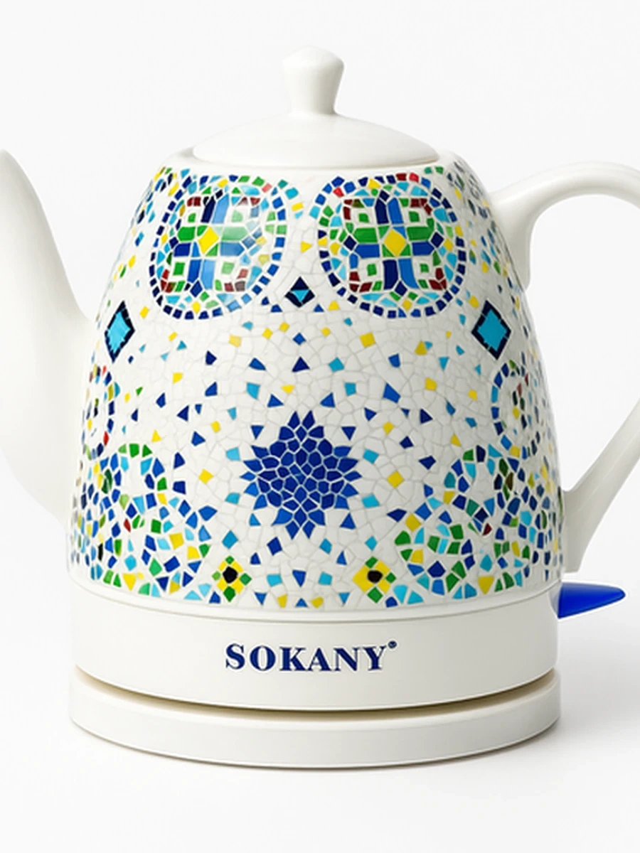 Электрический керамический чайник Sokany  — стиль, качество и комфорт каждый день