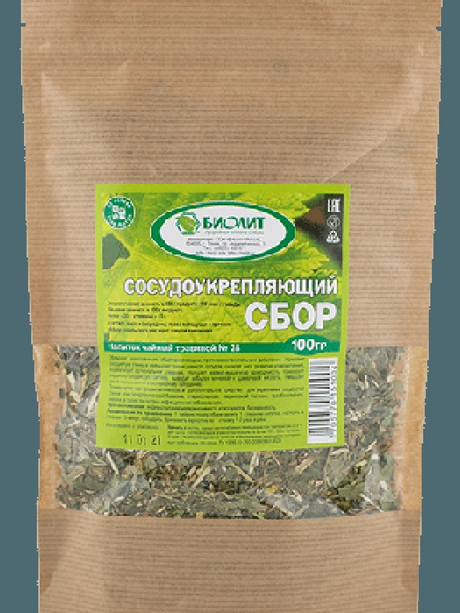 Сбор сосудоукрепляющий 100гр