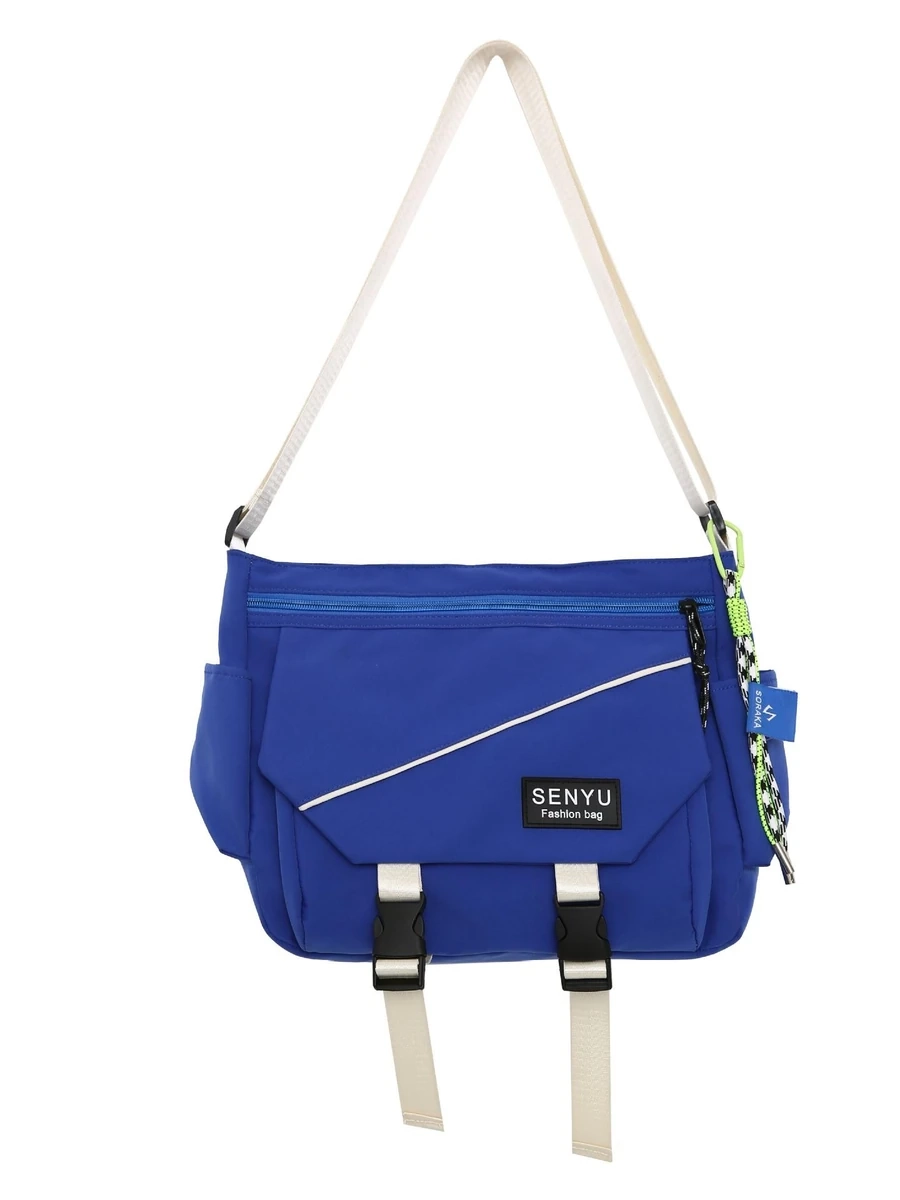 Мужская сумка-мессенджер Ins Wind, японская сумка через плечо, мужская модная брендовая сумка-мессенджер, простая повседневная сумка-портфель, модная мужская сумка