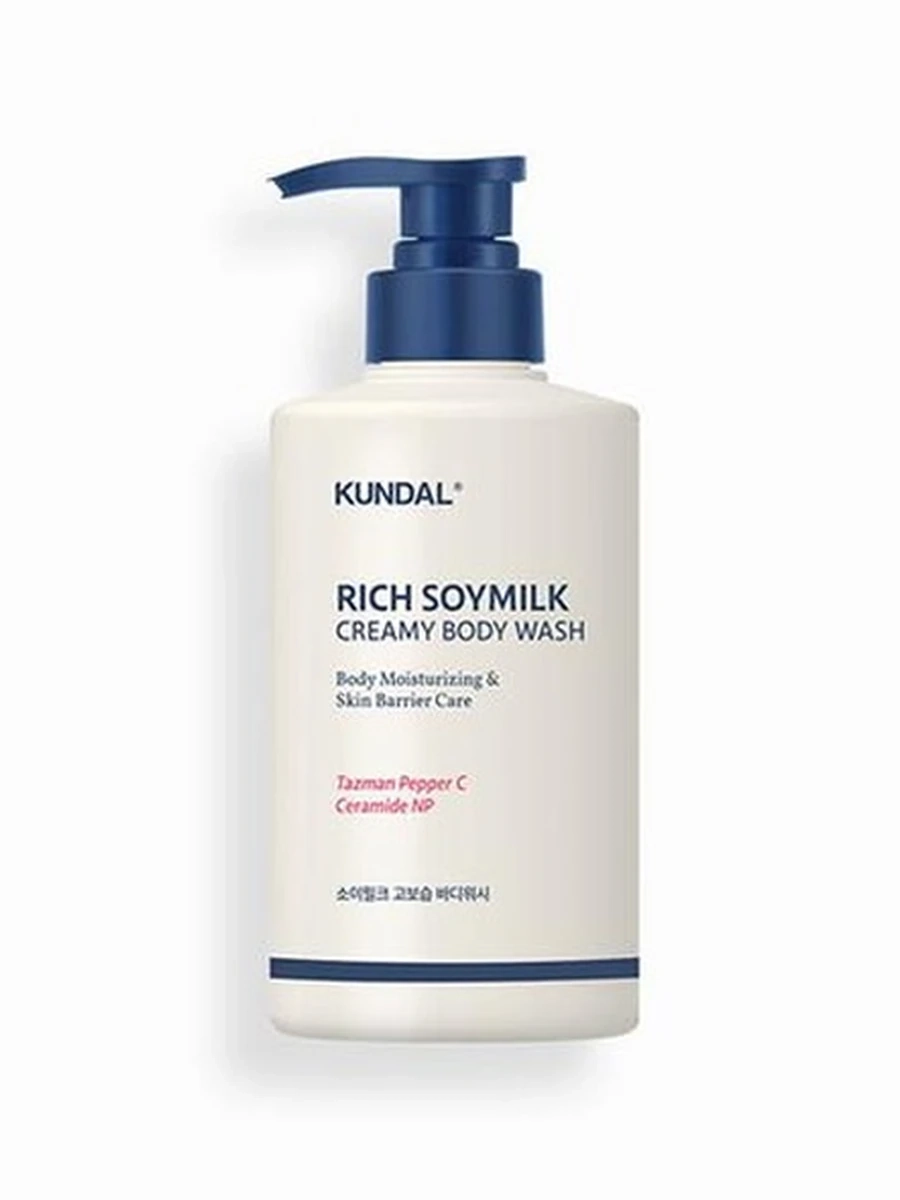 ГЕЛЬ-КРЕМ ДЛЯ ДУША RICH SOY MILK CREAMY BODY WASH 500ML (KUNDAL)