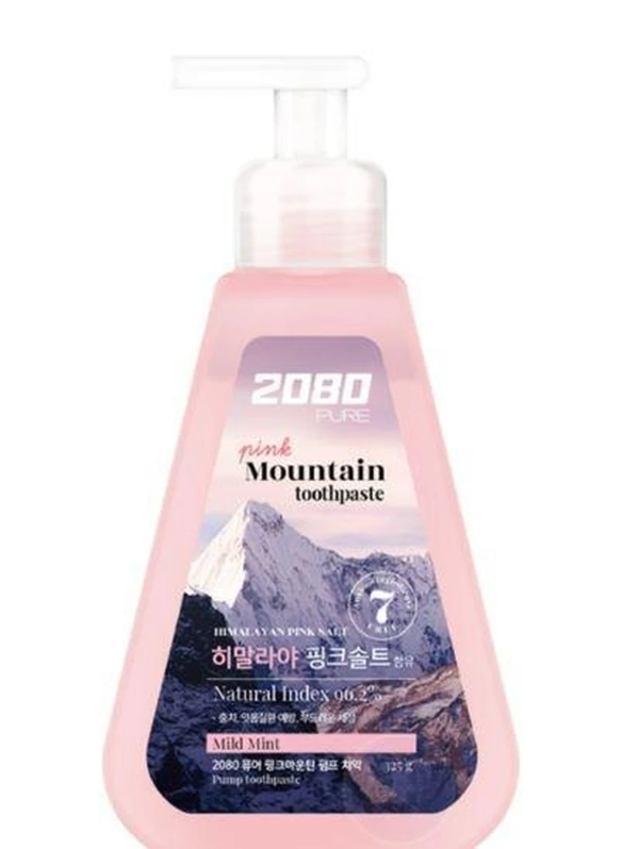 AEKYUNG 2080 Pure Mountain Pink Salt Зубная паста для прокачки 325 г