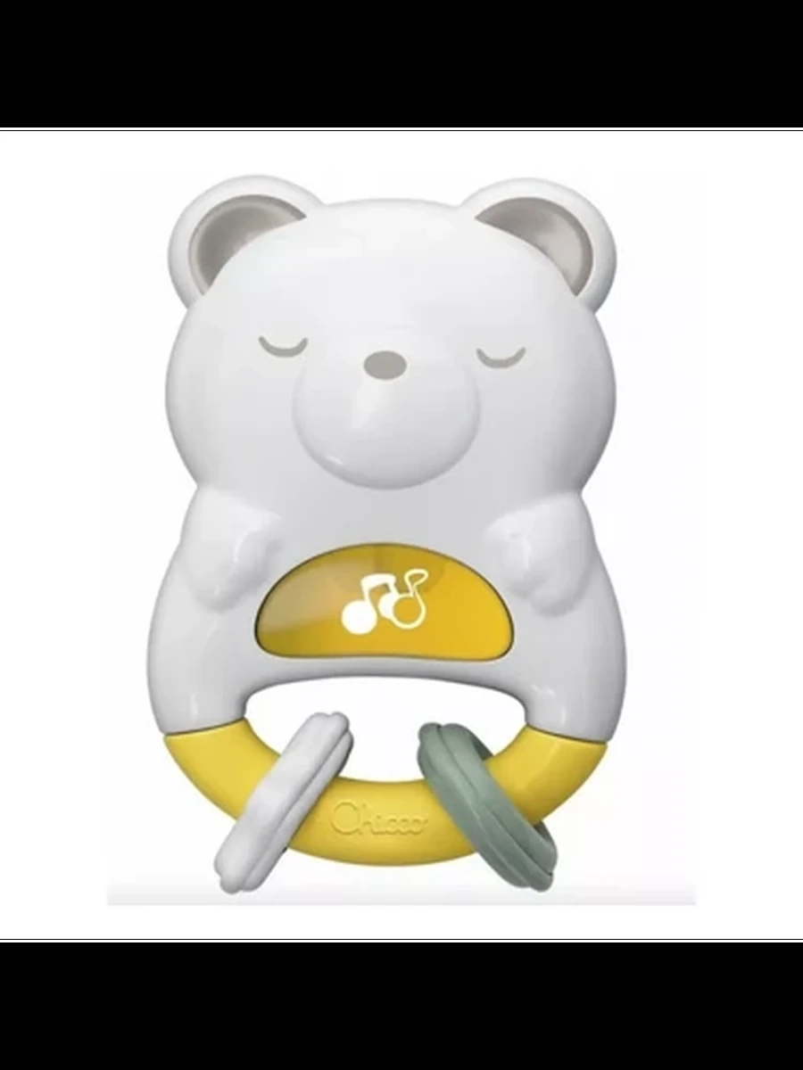 11818 Игрушка погремушка-ночник "Мишка" 2 в 1